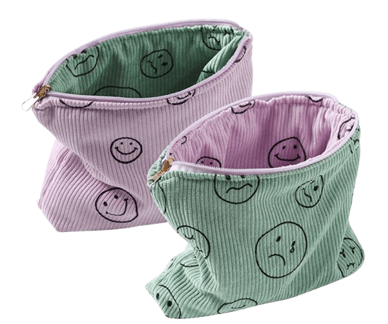 Kosmetiktasche Smiley Wolkenseifen Kosmetiktasche Smiley