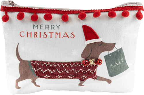 Tasche Dackel Mütze Kosmetiktasche Ananas ohne Hintergrund