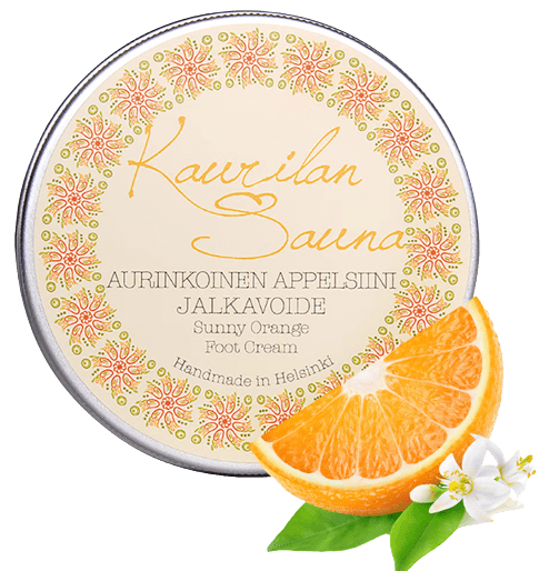 Finnische Fußcreme Orange Finnische Fußcreme Orange ohne Hintergrund