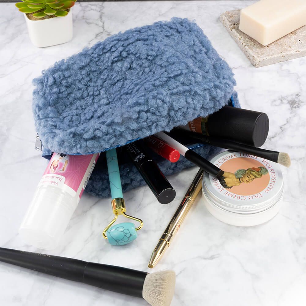 Plüschtasche Blau Plüschtasche Blau