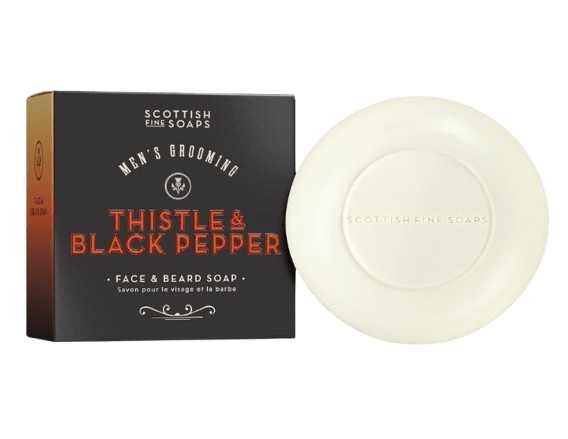 Thistle & Black Pepper Gesichts- und Bartseife Thistle & Black Pepper Gesichts- und Bartseife ohne Hintergrund