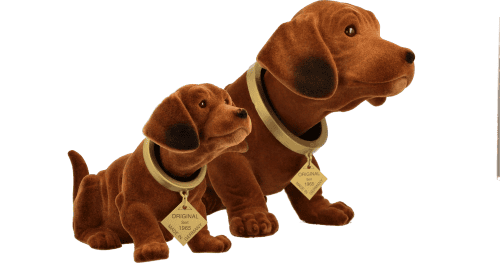 Original Wackeldackel Braun klein Original Wackeldackel Braun klein