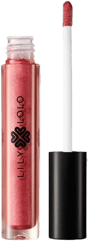 Natural Lipgloss Bitten Pink Lily Lolo Vegan Lipstick