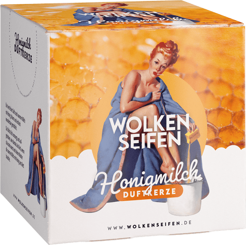 Duftkerze Honigmilch