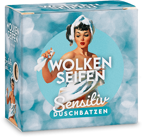 Duschbatzen Sensitiv - seifenfreie Pflege Duschbatzen Sensitiv - seifenfreie Pflege