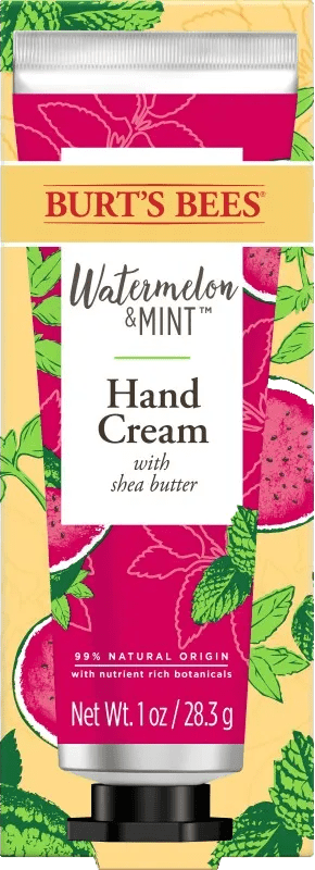 Handcreme Watermelon & Mint Burt's Bees Handcreme Wild Rose & Berry ohne Hintergrund