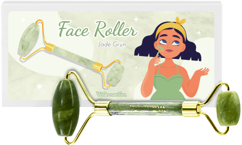 Face Roller Jade Grün Face Roller Jade Grün ohne Hintergrund