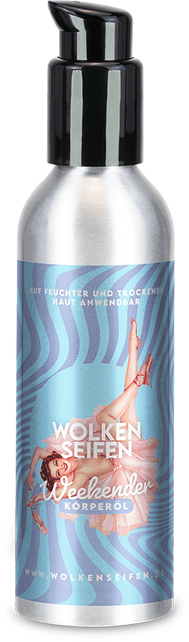 Körperöl Weekender ohne Hintergrund