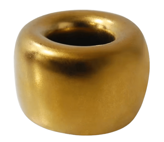Zahnbürstenhalter Gold Keramik Zahnbürstenhalter