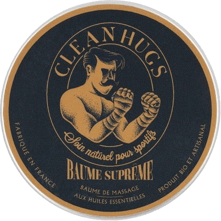 Massagebalm für Sportler Clean Hugs Bio-Massagebalm für Sportler ohne Hintergrund