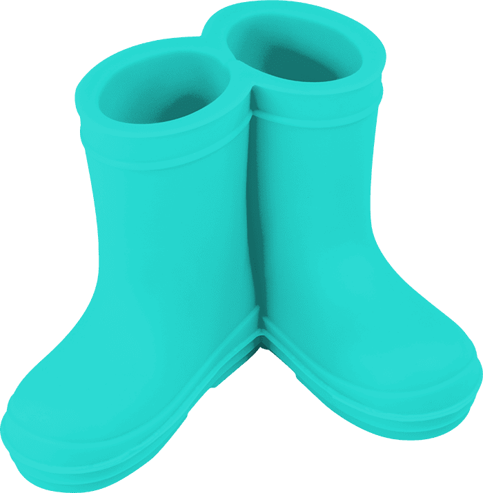 Zahnbürstenhalter Gummistiefel