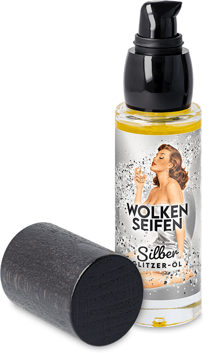 Glitzer-Öl Silber Glitzer-Öl Silber