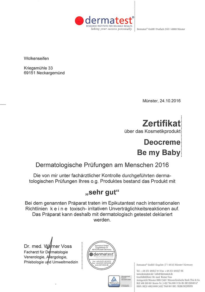 Deocreme Be my Baby 25 ml Deocreme Be my Baby 25 ml