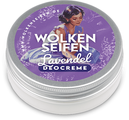 Deocreme Lavendel 50 ml Wolkenseifen Deocreme Lavendel