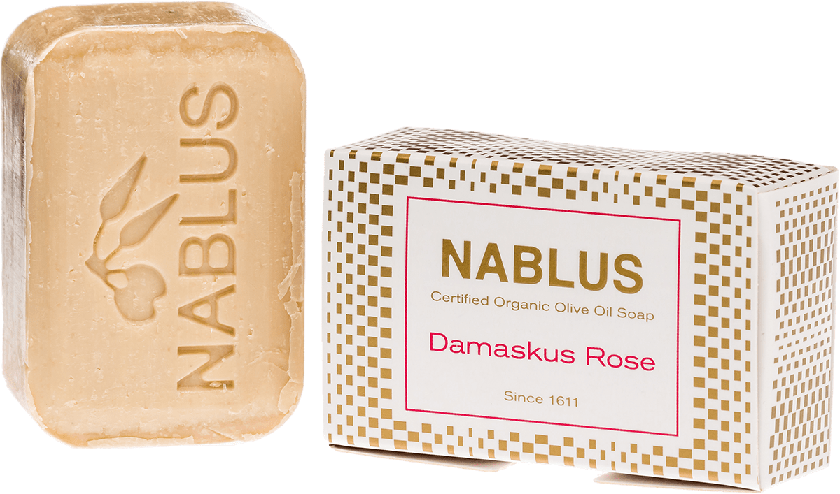 Olivenölseife Damaskus Rose Olivenölseife Damaskus Rose ohne Hintergrund