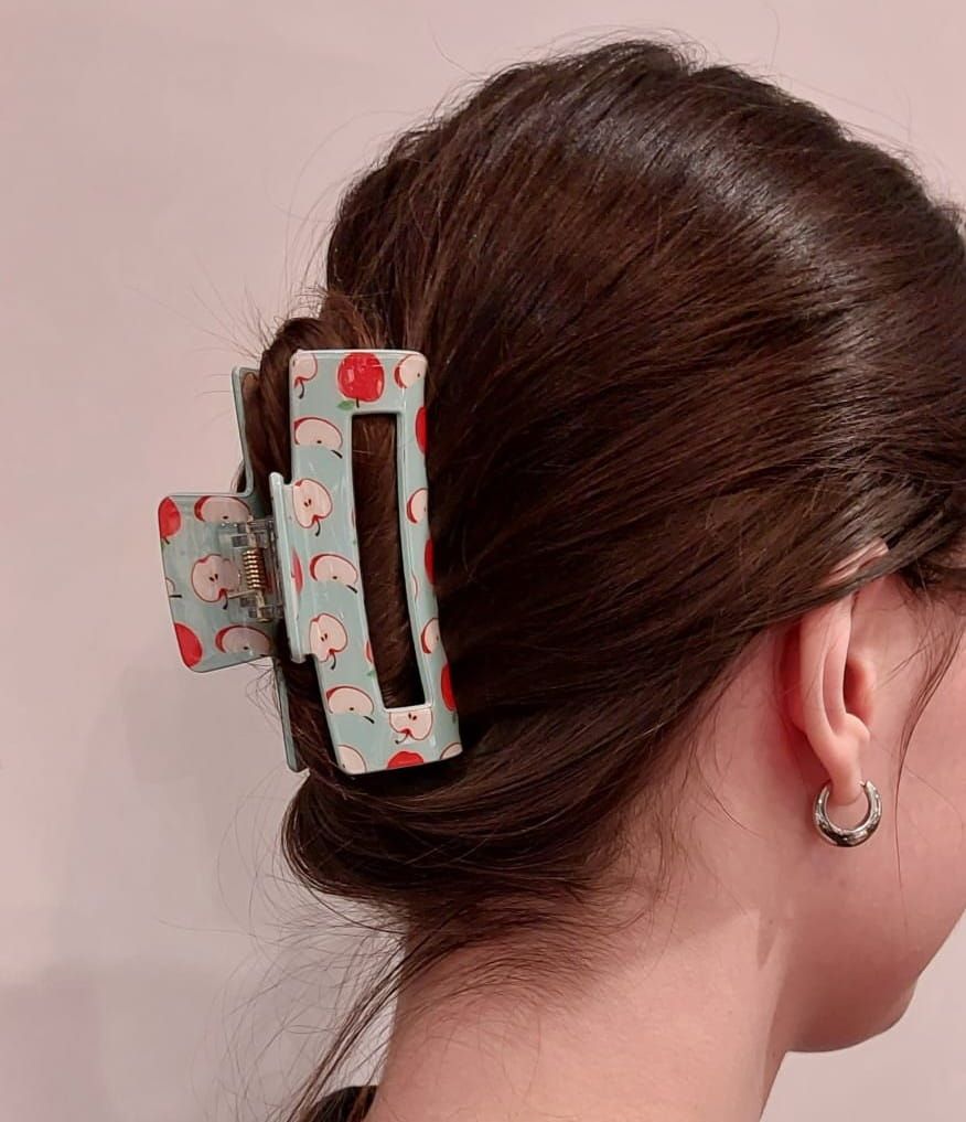 Haarkralle Apfel Haarkralle Apfel