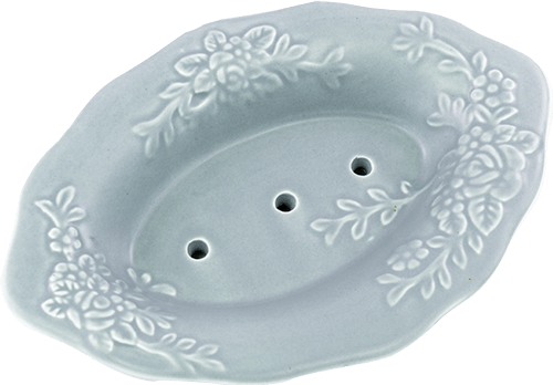 Seifenablage Rose Grau