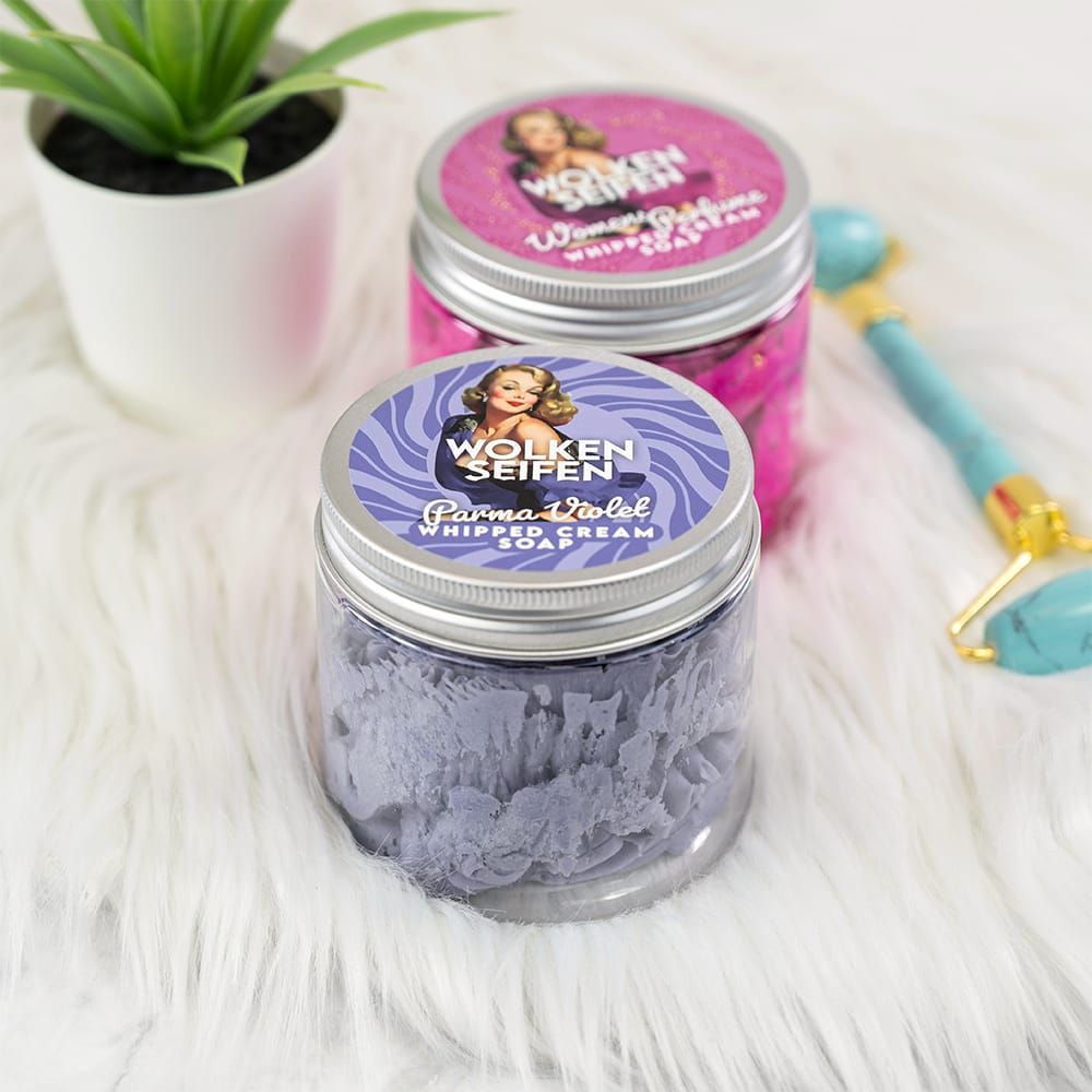 Whipped Cream Soap Parma Violet Whipped Cream Soap Parma Violet