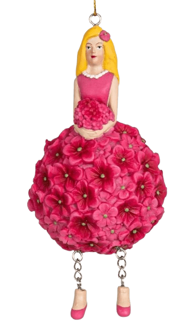 Blumenmädchen Hortensie pink Blumenmädchen Hortensie