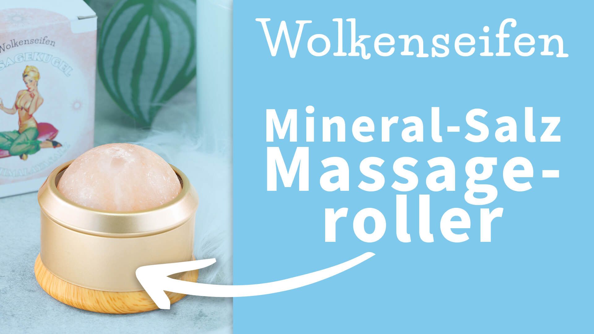 Augen- & Salz-Massageroller-Set Augen- & Salz-Massageroller-Set