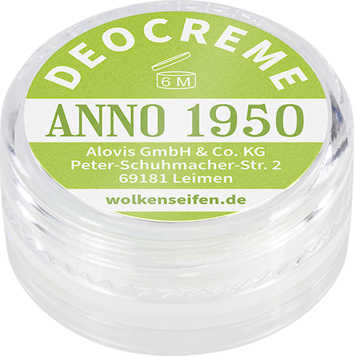 Deocremeprobe Anno Wolkenseifen Deocreme Probe