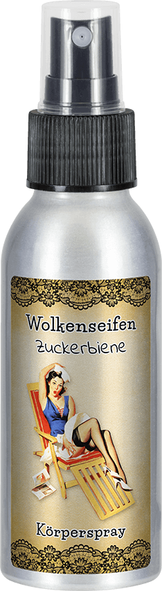 Körperspray Zuckerbiene ohne Hintergrund
