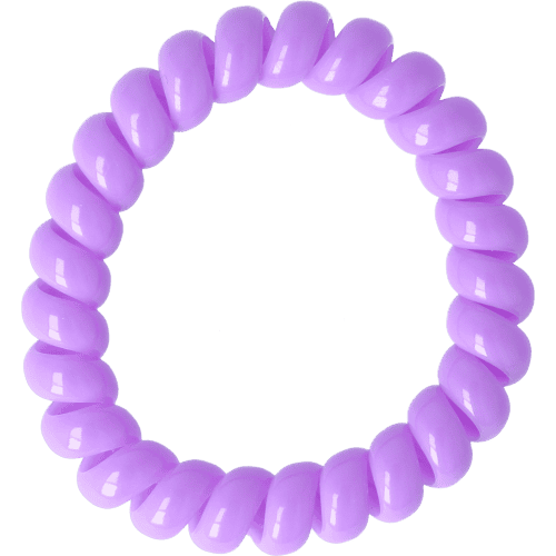 Spiral-Haargummis Flieder-Mix