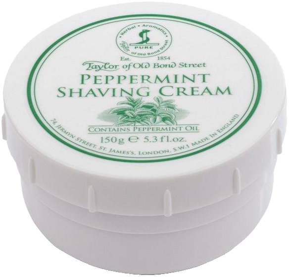 Rasiercreme Pfefferminze Taylor of old Bond Street Rasiercreme Pfefferminze ohne Hintergrund