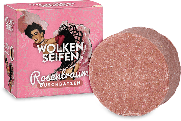 Duschbatzen Rosentraum - seifenfreie Pflege Duschbatzen Rosentraum - seifenfreie Pflege