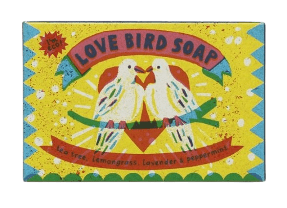 Love Birds Soap Bar Printed Peanut Soap Love Bird