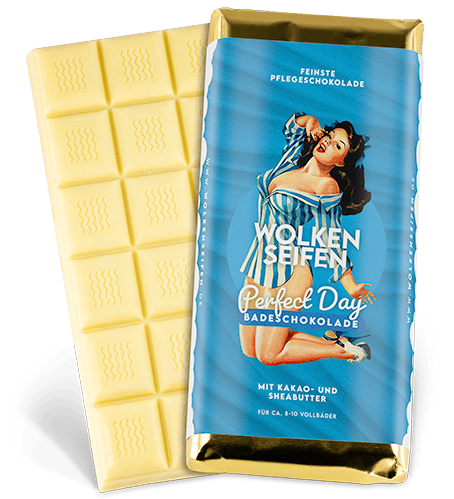 Badeschokolade Blue No. 1 Badeschokolade Blue No. 1 ohne Hintergrund