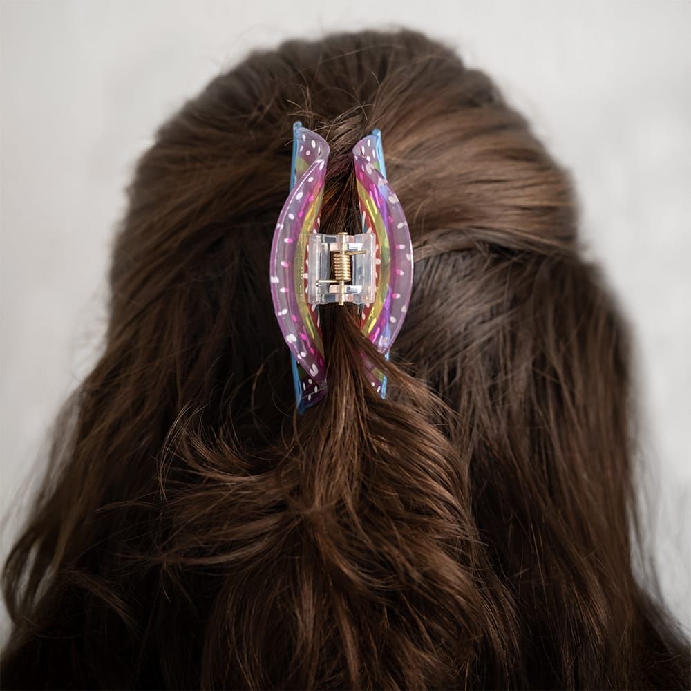 Haarkralle Rainbow blau Haarkralle Rainbow blau