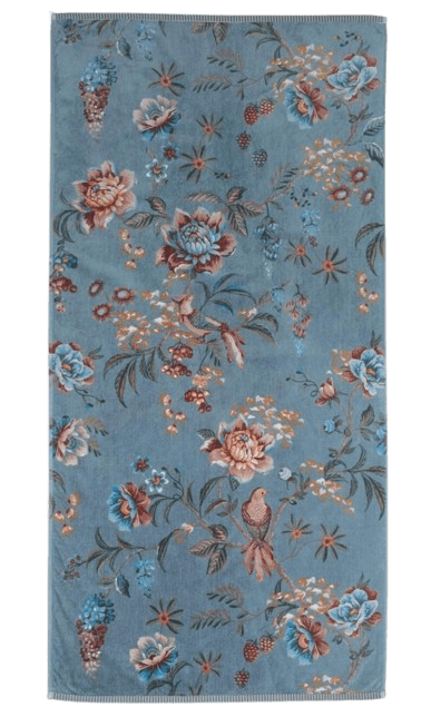Badetuch Secret Garden Blau Pip Studio BadeHandtuch Secret Garden