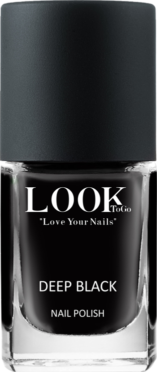 Nagellack Deep Black Look To Go Nagellack Deep Black