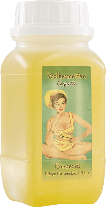 Körperöl Nachfüllpack Coquette - 500 ml ohne Hintergrund