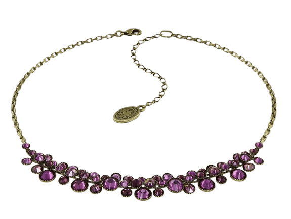 Water Cascade Collier Lila Water Cascade Collier Lila