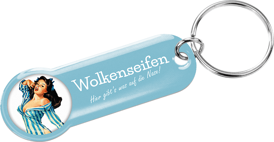 Einkaufswagenlöser Perfect Day Wolkenseifen Einkaufswagenlöser