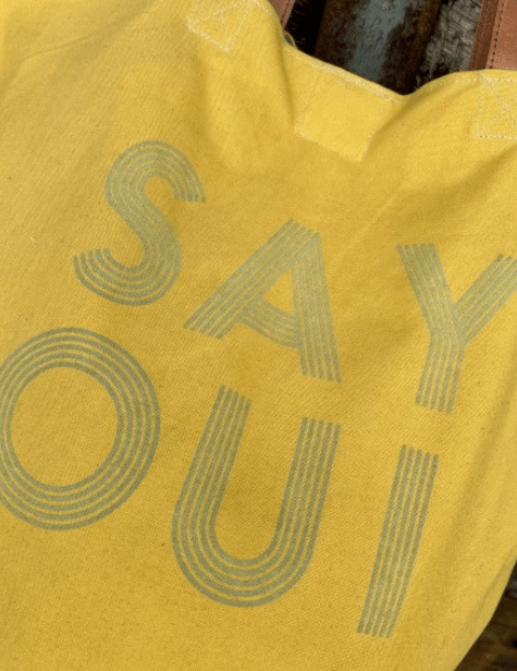 Segeltuchtasche Say Oui Segeltuchtasche Say Oui