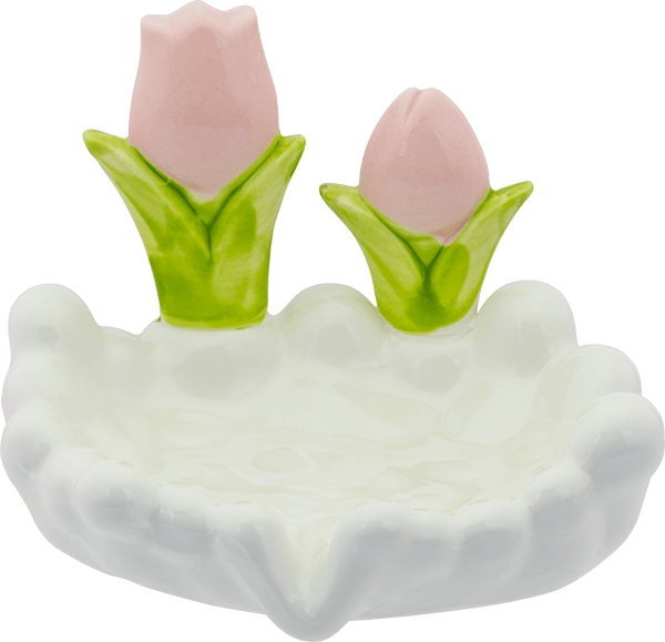 Seifenablage Weiß Tulpe Seifenablage Weiß Tulpe