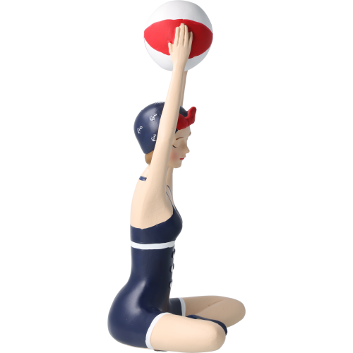 Pinup Schwimmerin Arme oben Pinup Schwimmerin Arme oben