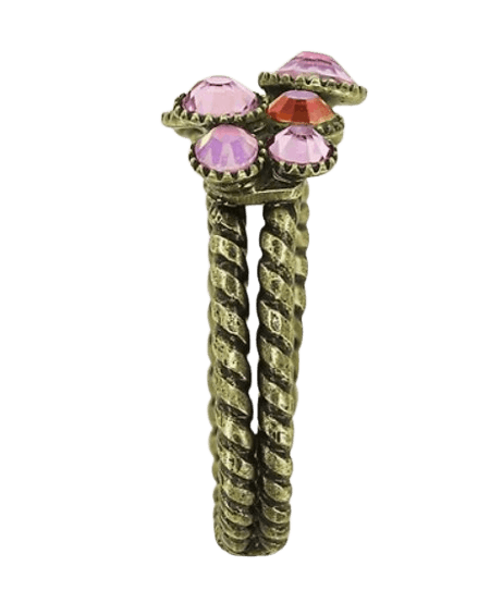 Water Cascade Ring Rosa Water Cascade Ring Rosa
