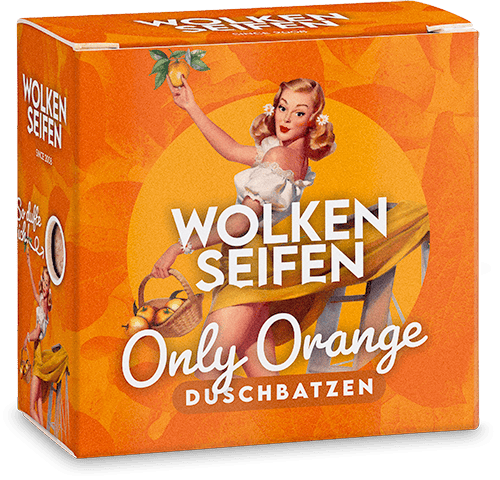 Duschbatzen Only Orange - seifenfreie Pflege Duschbatzen Only Orange - seifenfreie Pflege