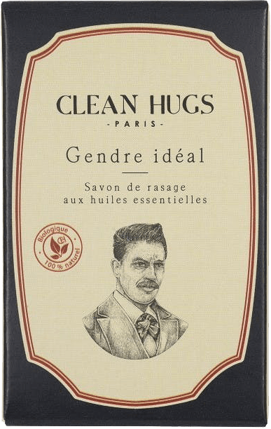 Rasierseife Gendre idéal Clean Hugs Bio-Rasierseife Gendre idéal ohne Hintergrund