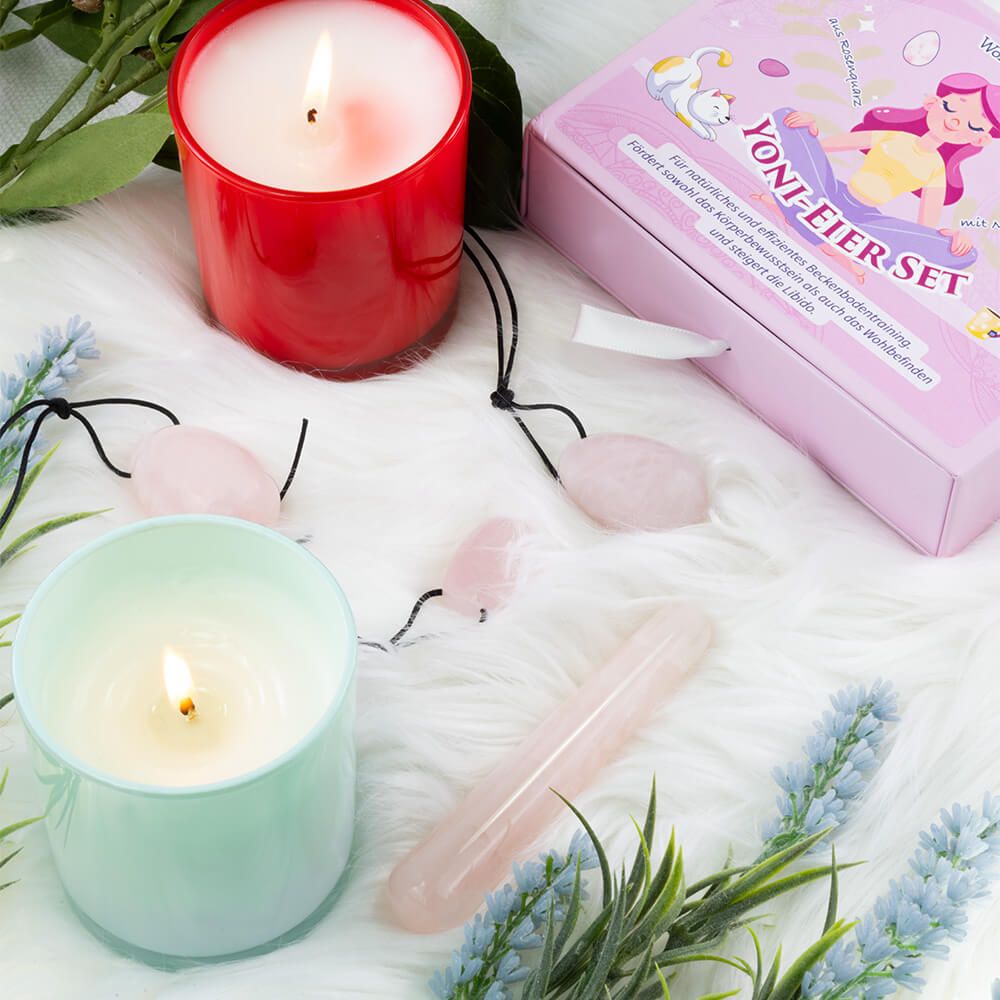 Yoni-Eier Massage Set Yoni-Eier Massage Set