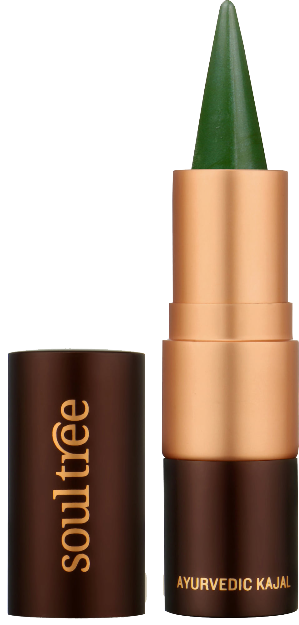 Ayurvedischer Kajal Tulsi Grün Soultree Ayurvedischer Kajal Aquamarin ohne Hintergrund