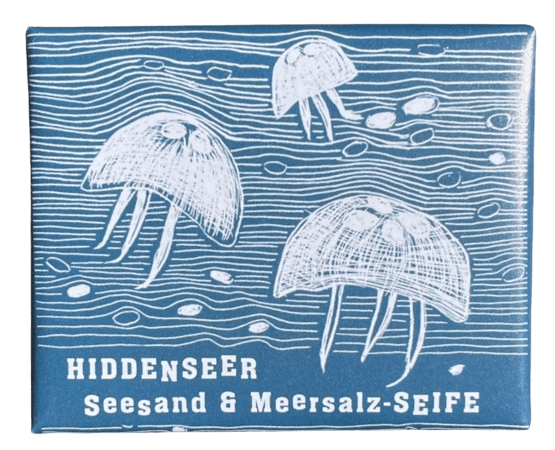 Seesand-Salz-Peelingseife 1000%1 Seife Hiddenseeer Seesand und Salz Peelingseife