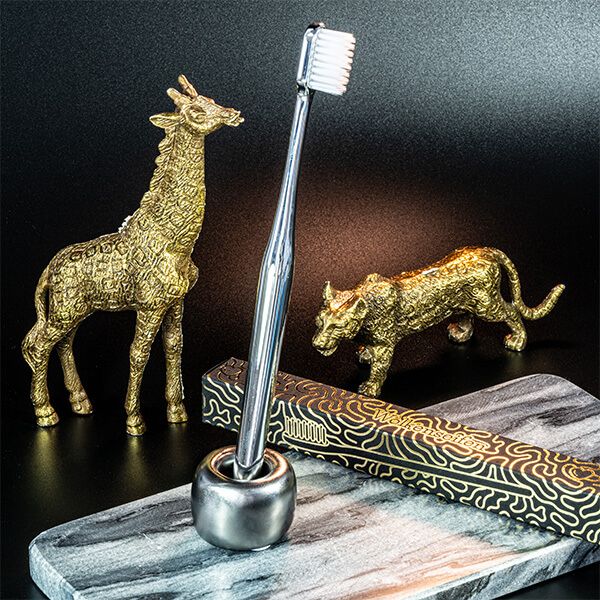 Zahnbürstenhalter Silber Zahnbürstenhalter Silber