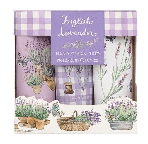 English Lavender Handcreme Trio Heathcote & Ivory English Lavender Handcreme