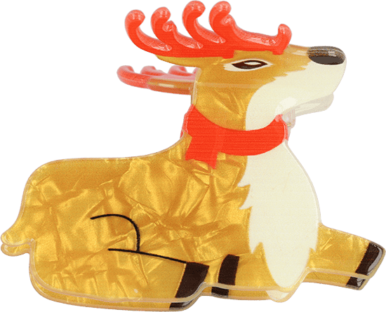 Haarkralle Rentier Haarkralle Rentier