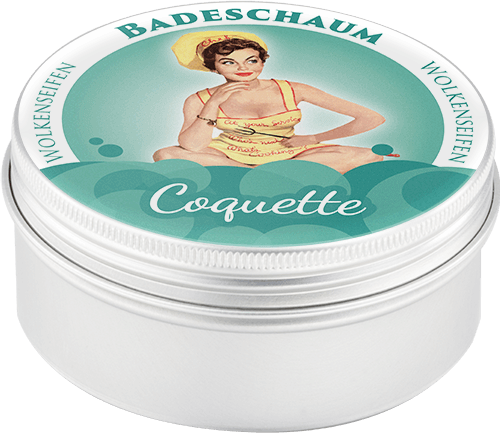 Badeschaum Coquette Badeschaum Coquette ohne Hintergrund